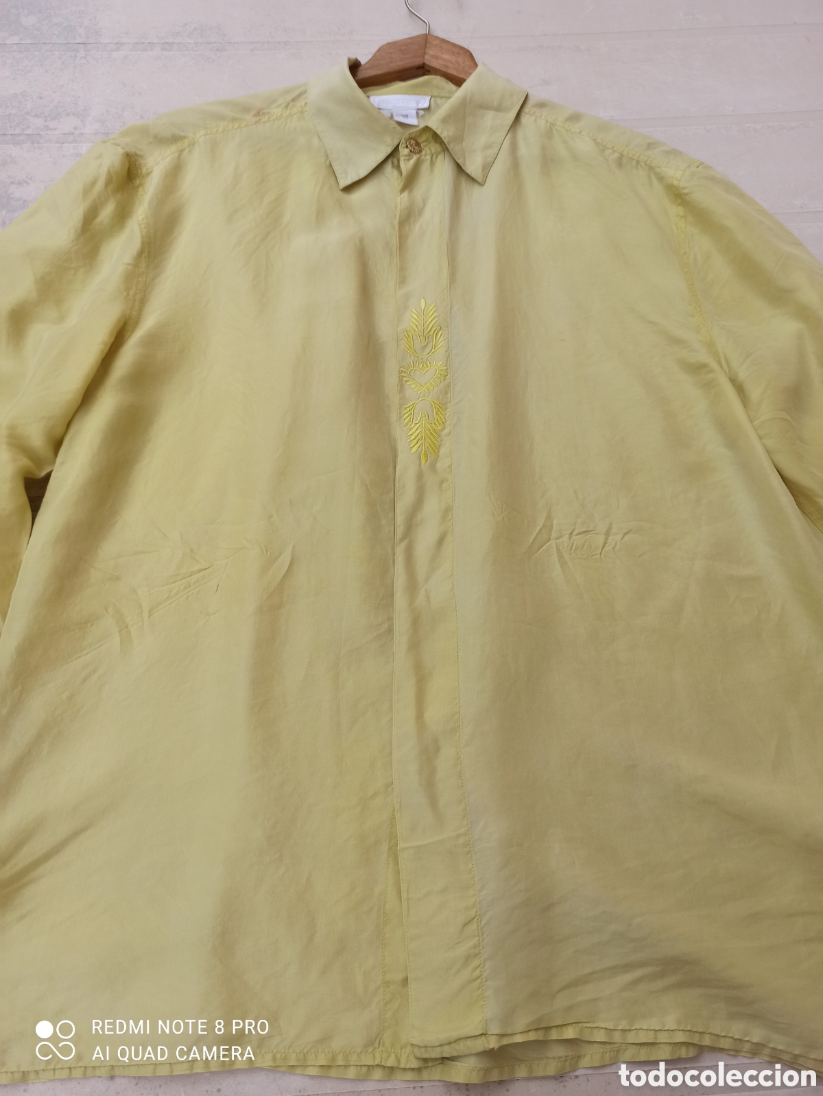 Segunda mano: Blusa 100% seda, con bordado - Foto 12