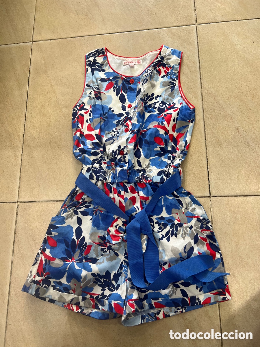 Segunda mano: Mono estampado con flores para ni&ntilde;a - Foto 1