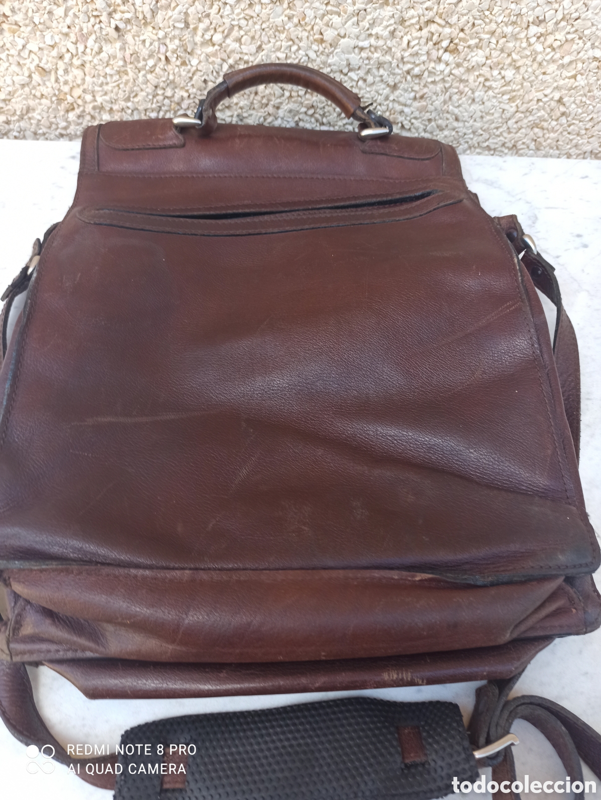 Segunda mano: Bolsa de piel, vintage - Foto 4