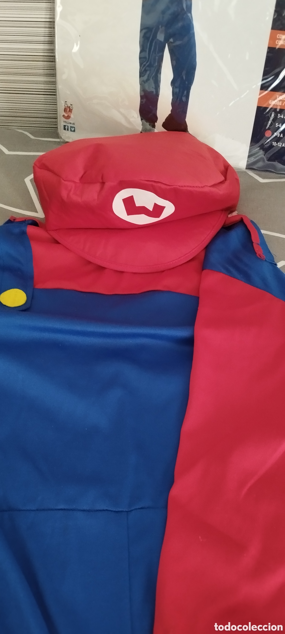 Segunda mano: Disfraz Mario Bros 7-9 a&ntilde;os - Foto 5