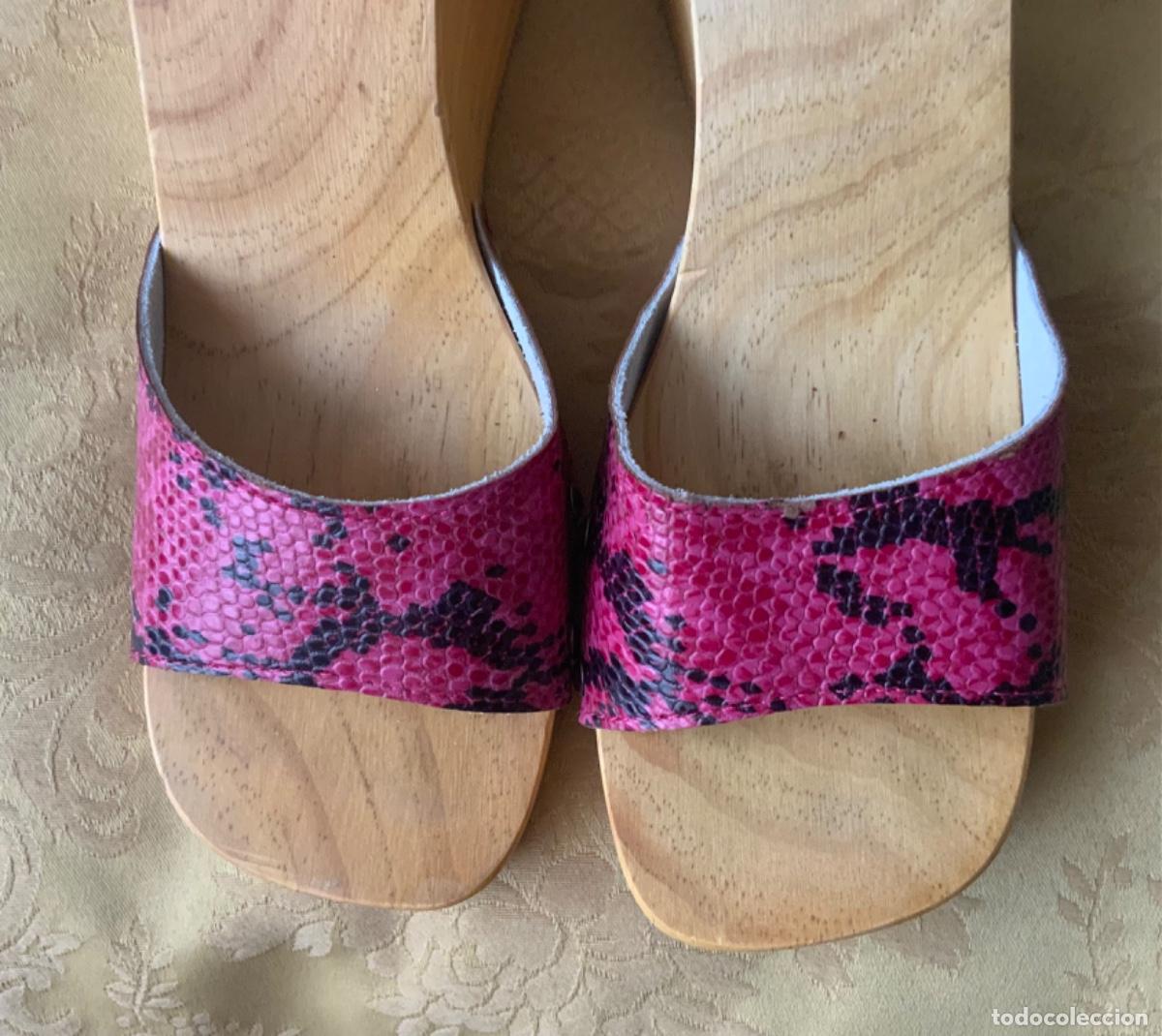 Segunda mano: ZAPATOS DE MADERA TALLA 38 MARCA BLANCO - Foto 5
