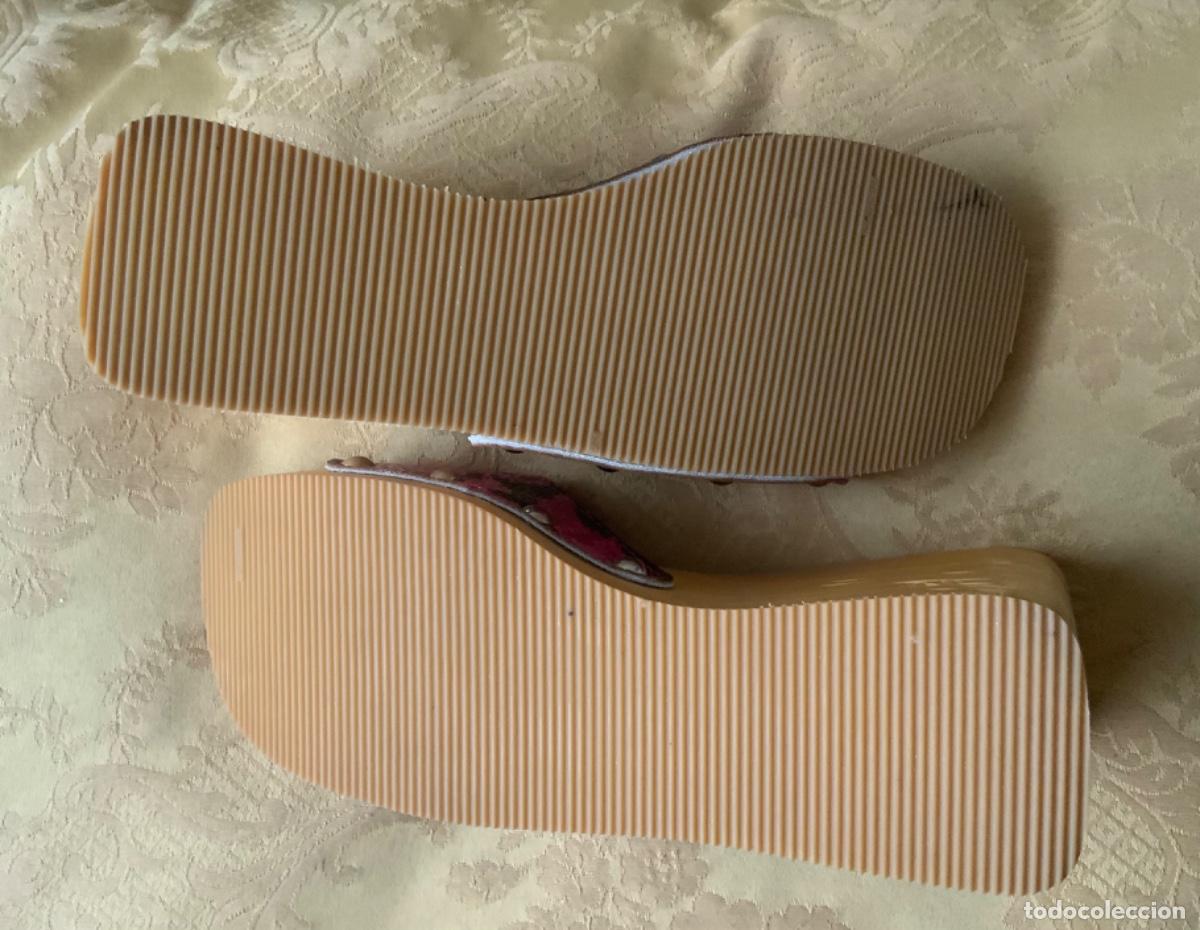 Segunda mano: ZAPATOS DE MADERA TALLA 38 MARCA BLANCO - Foto 7