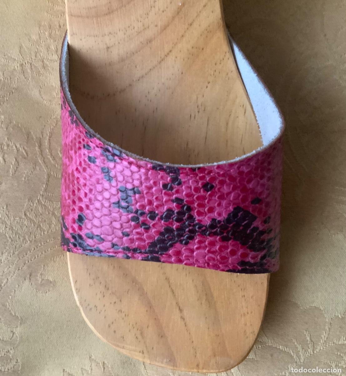 Segunda mano: ZAPATOS DE MADERA TALLA 38 MARCA BLANCO - Foto 8