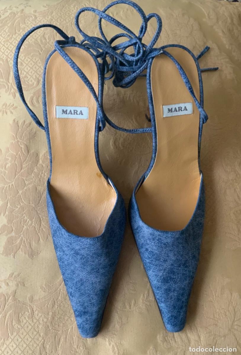 Segunda mano: ZAPATOS TACON VAQUEROS TALLA 38 - Foto 4