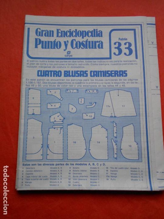 Segunda mano: PATRON 4 BLUSAS CAMISERAS - Foto 1