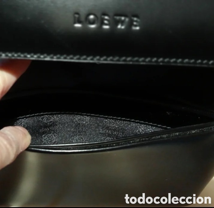 Segunda mano: Elegante bolso Loewe negro - Foto 6