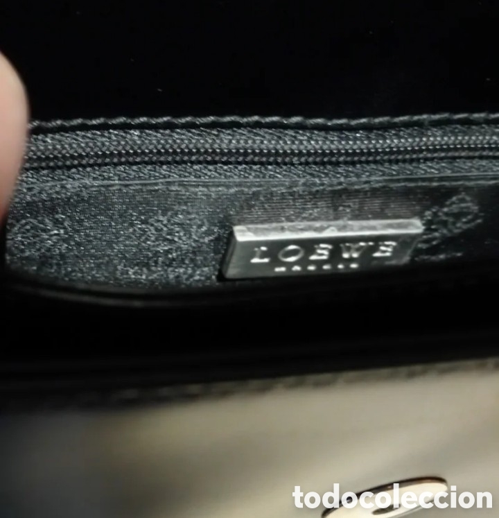 Segunda mano: Elegante bolso Loewe negro - Foto 8