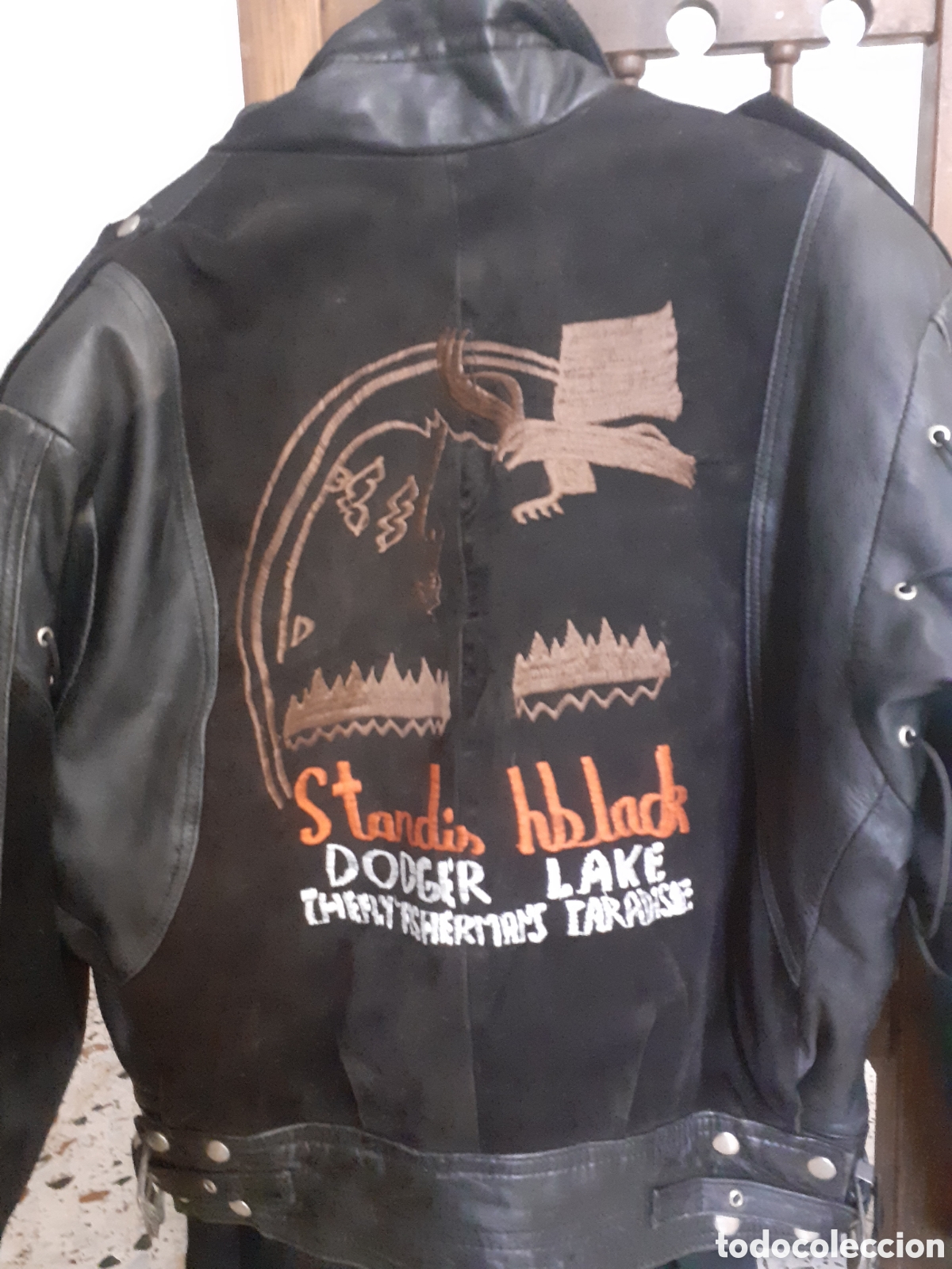 Segunda mano: Chaqueta de cuero rock - Foto 2