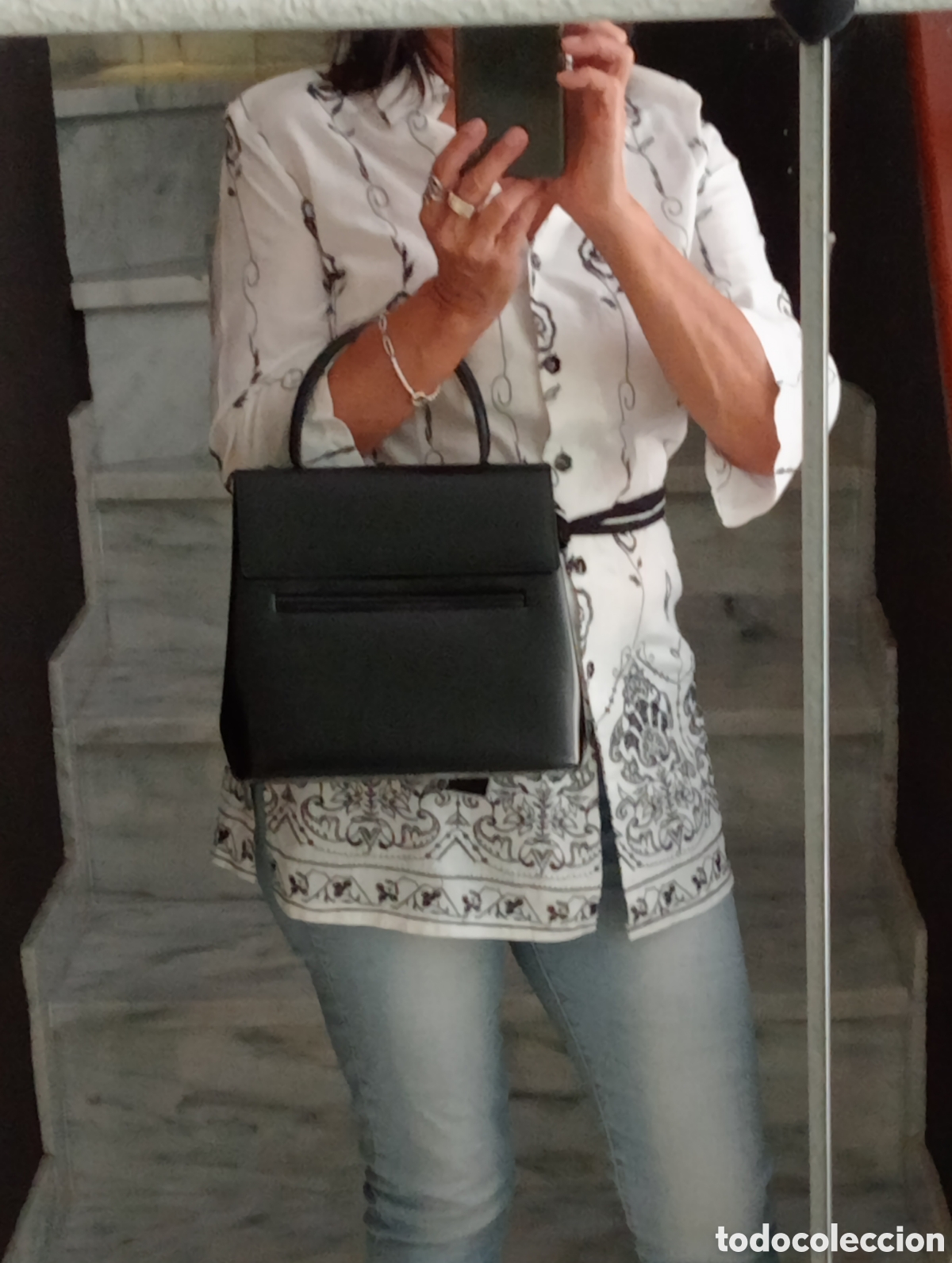 Segunda mano: Elegante bolso Loewe negro - Foto 11