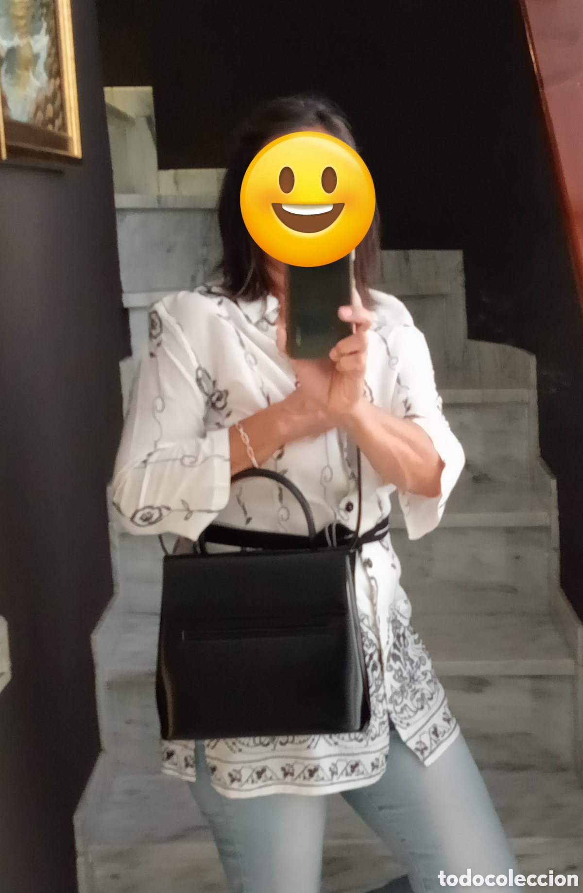 Segunda mano: Elegante bolso Loewe negro - Foto 15