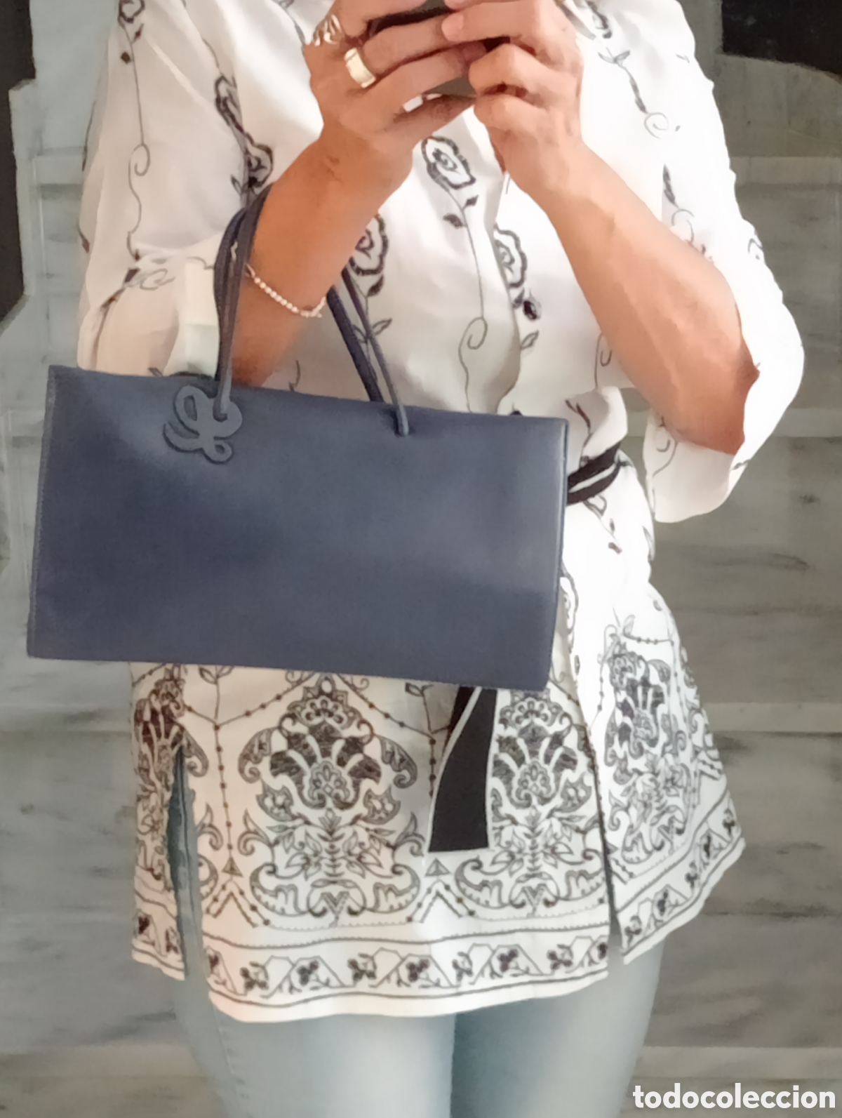 Segunda mano: Bolso Loewe color azul - Foto 5
