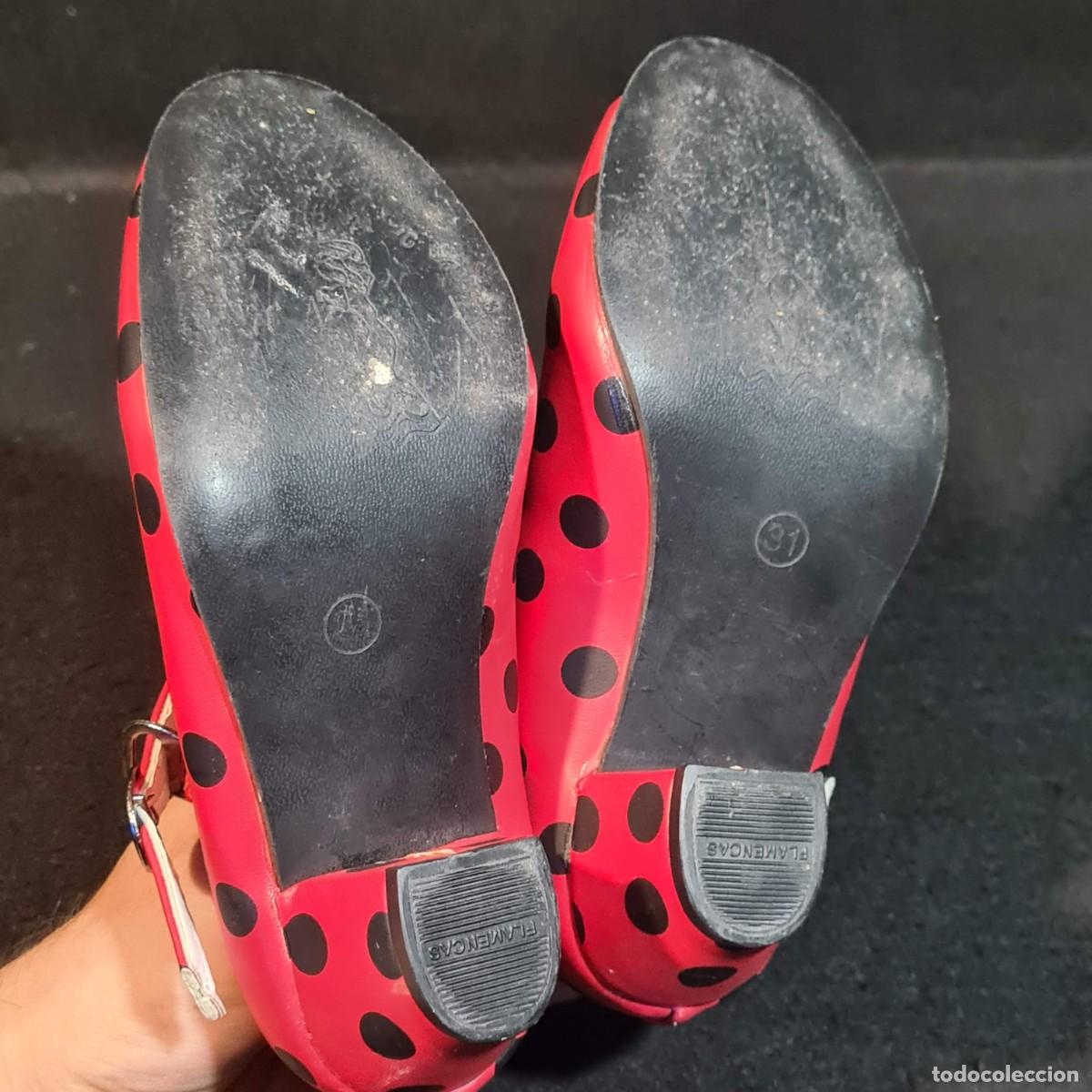 Zapatos sevillana flamenca niña de segunda mano por 5 EUR en