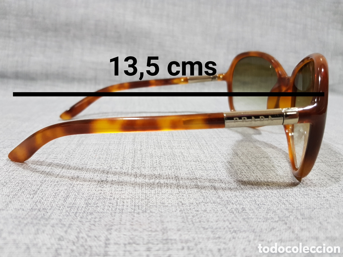 Segunda mano: PRADA GAFAS DE SOL DE PASTA ESTILO VINTAGE + FUNDA R&Iacute;GIDA - Foto 4