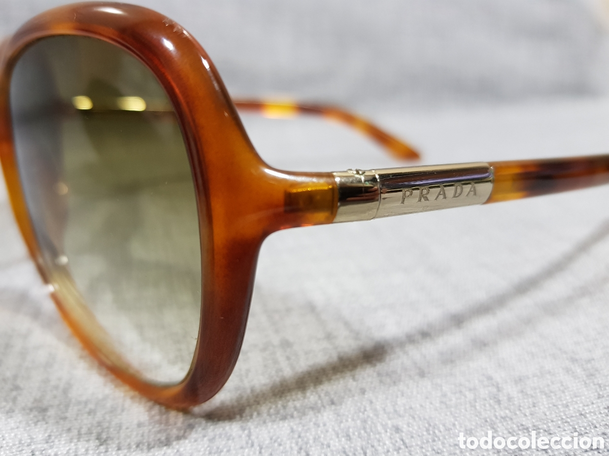 Segunda mano: PRADA GAFAS DE SOL DE PASTA ESTILO VINTAGE + FUNDA R&Iacute;GIDA - Foto 6