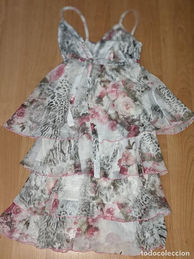 Segunda mano: VESTIDO ESTAMPADO TALLA PEQUE&Ntilde;A - Foto 1