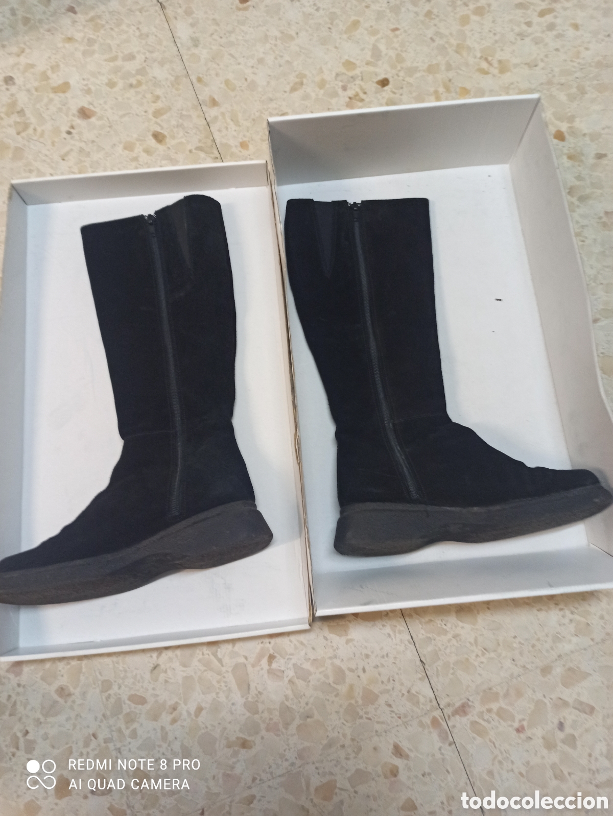 Segunda mano: Botas de ante dchicas - Foto 3