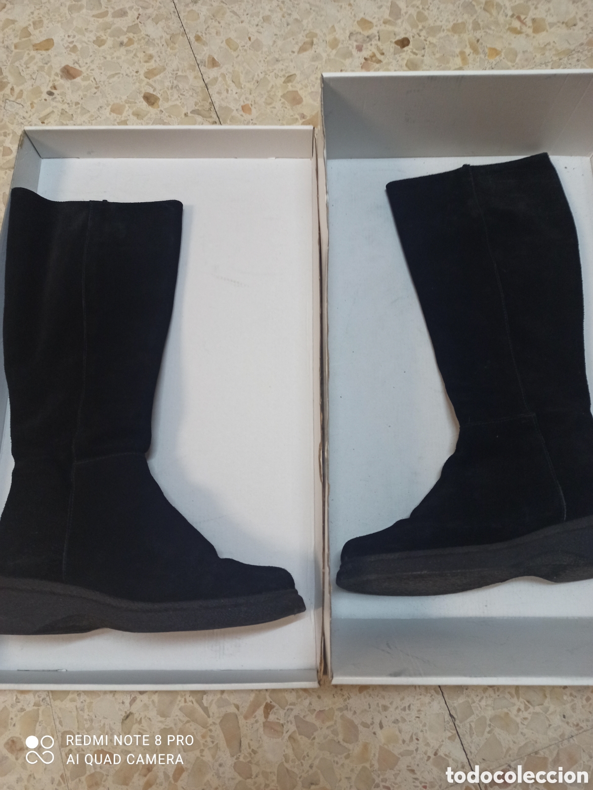Segunda mano: Botas de ante dchicas - Foto 4