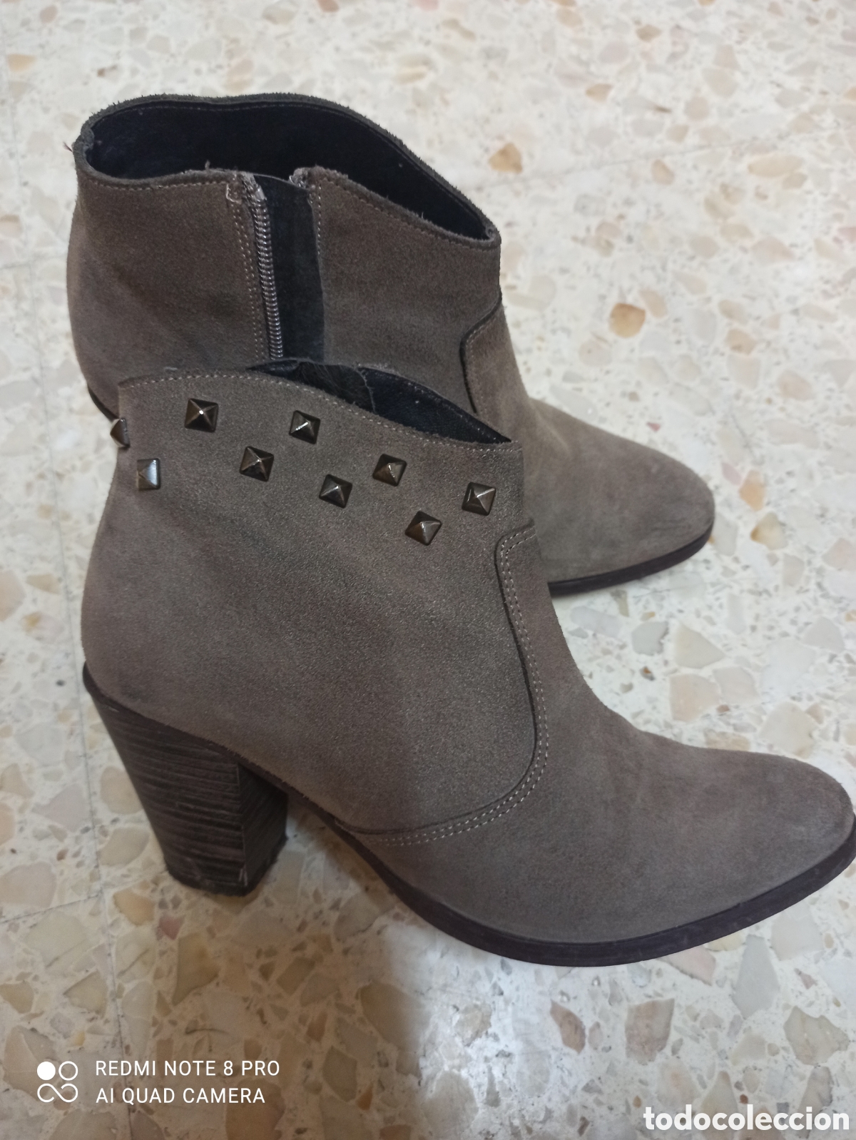 Segunda mano: Botines de ante, Estefan&iacute;a Marco - Foto 1