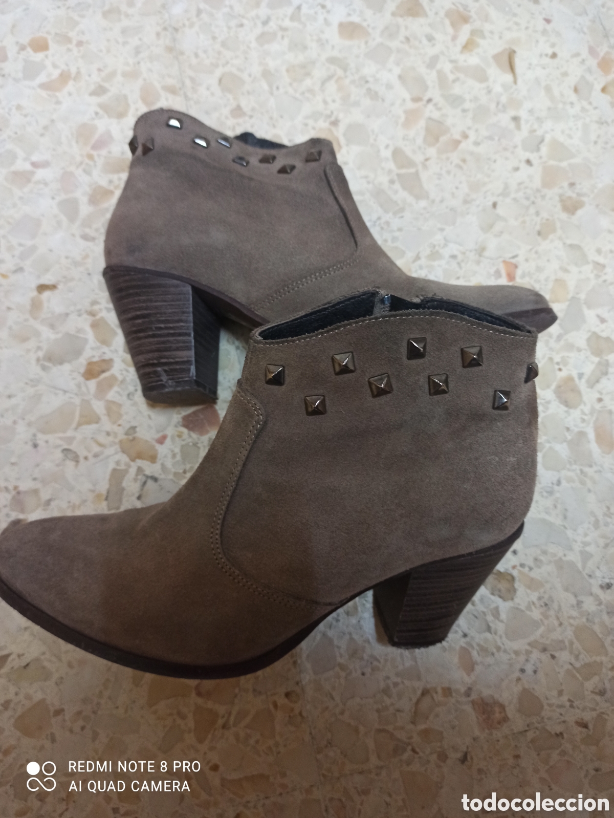 Segunda mano: Botines de ante, Estefan&iacute;a Marco - Foto 3