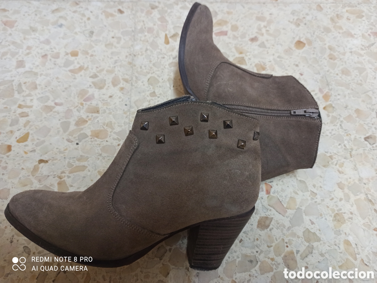 Segunda mano: Botines de ante, Estefan&iacute;a Marco - Foto 4
