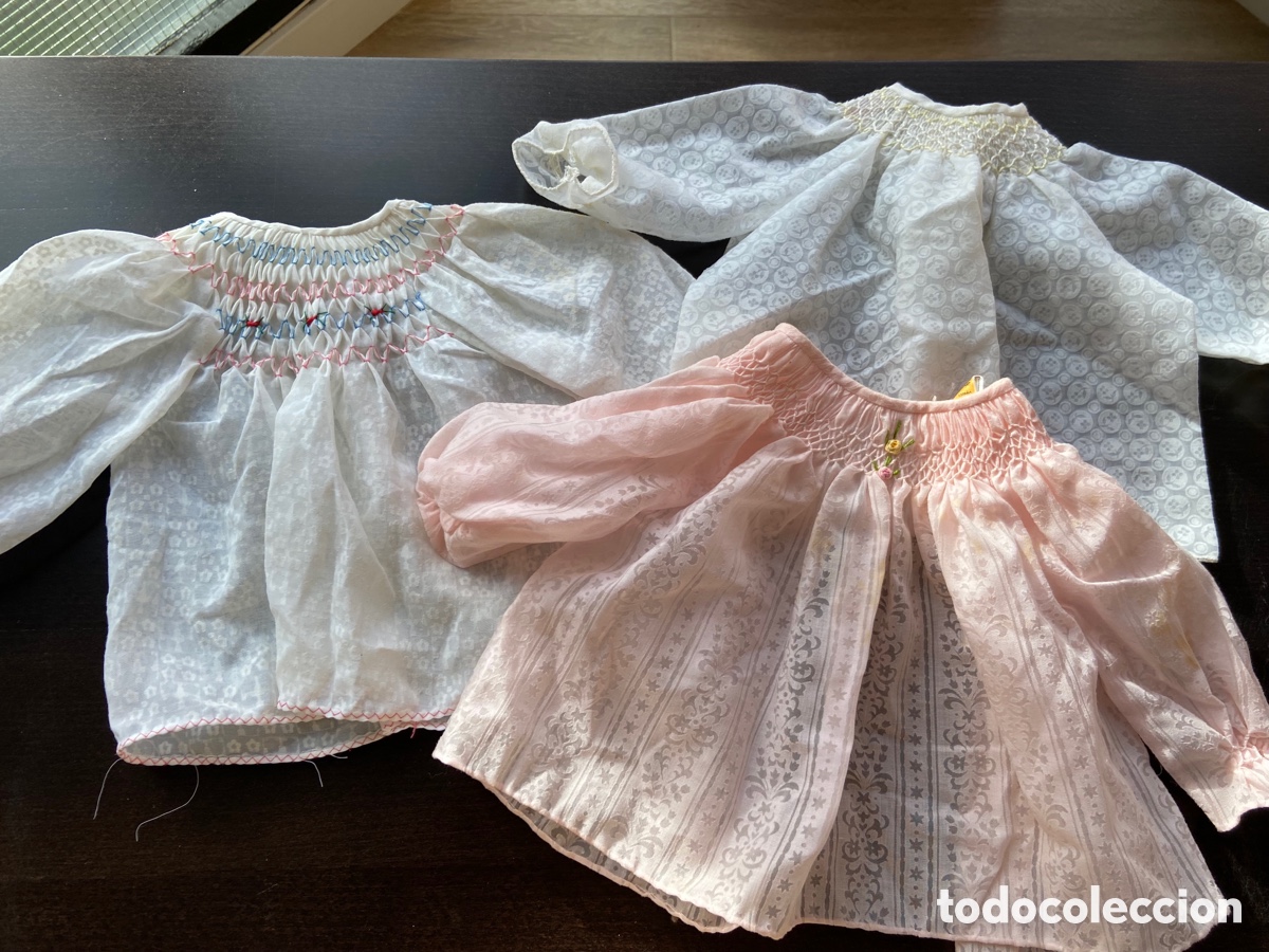 Segunda mano: Lote ropa bebe de bebe o mu&ntilde;ecas a&ntilde;os 70 - Foto 9