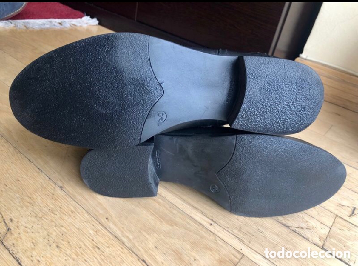 Segunda mano: Botas altas de piel negras. N&uacute;mero 40. ASM - Foto 2