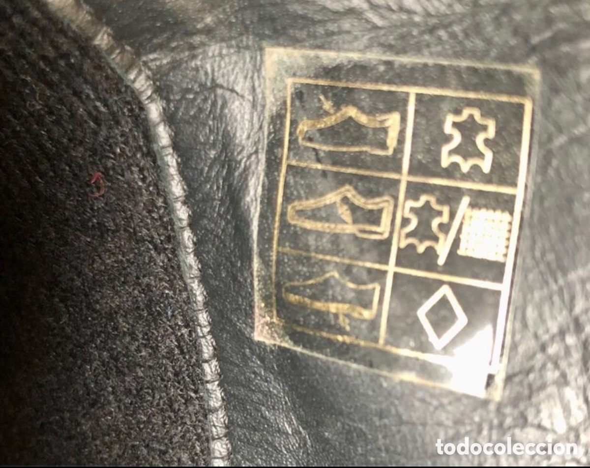Segunda mano: Botas altas de piel negras. N&uacute;mero 40. ASM - Foto 3