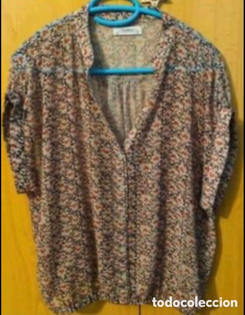 Segunda mano: Blusa Semitransparente Estampada - Foto 1