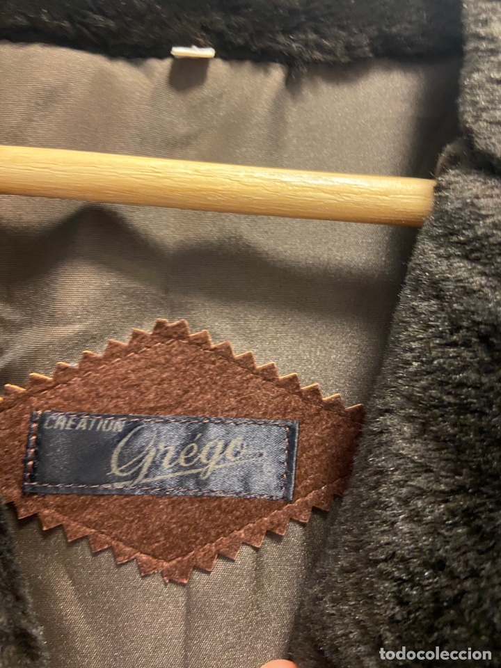 Segunda mano: Abrigo piel antiguo marron - Foto 4