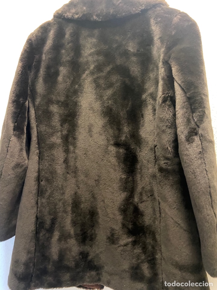 Segunda mano: Abrigo piel antiguo marron - Foto 7