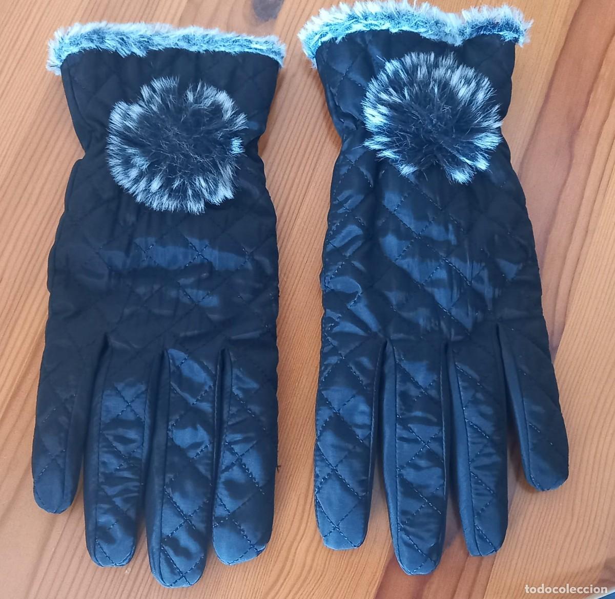 guantes mujer negros impermeables - Compra venta en todocoleccion