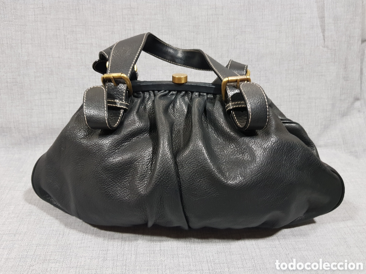 Segunda mano: BOLSO NEGRO DE MANO. MARCA TOUS - Foto 3