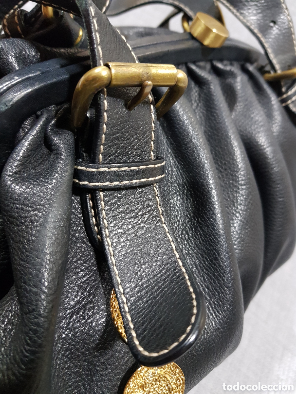 Segunda mano: BOLSO NEGRO DE MANO. MARCA TOUS - Foto 10