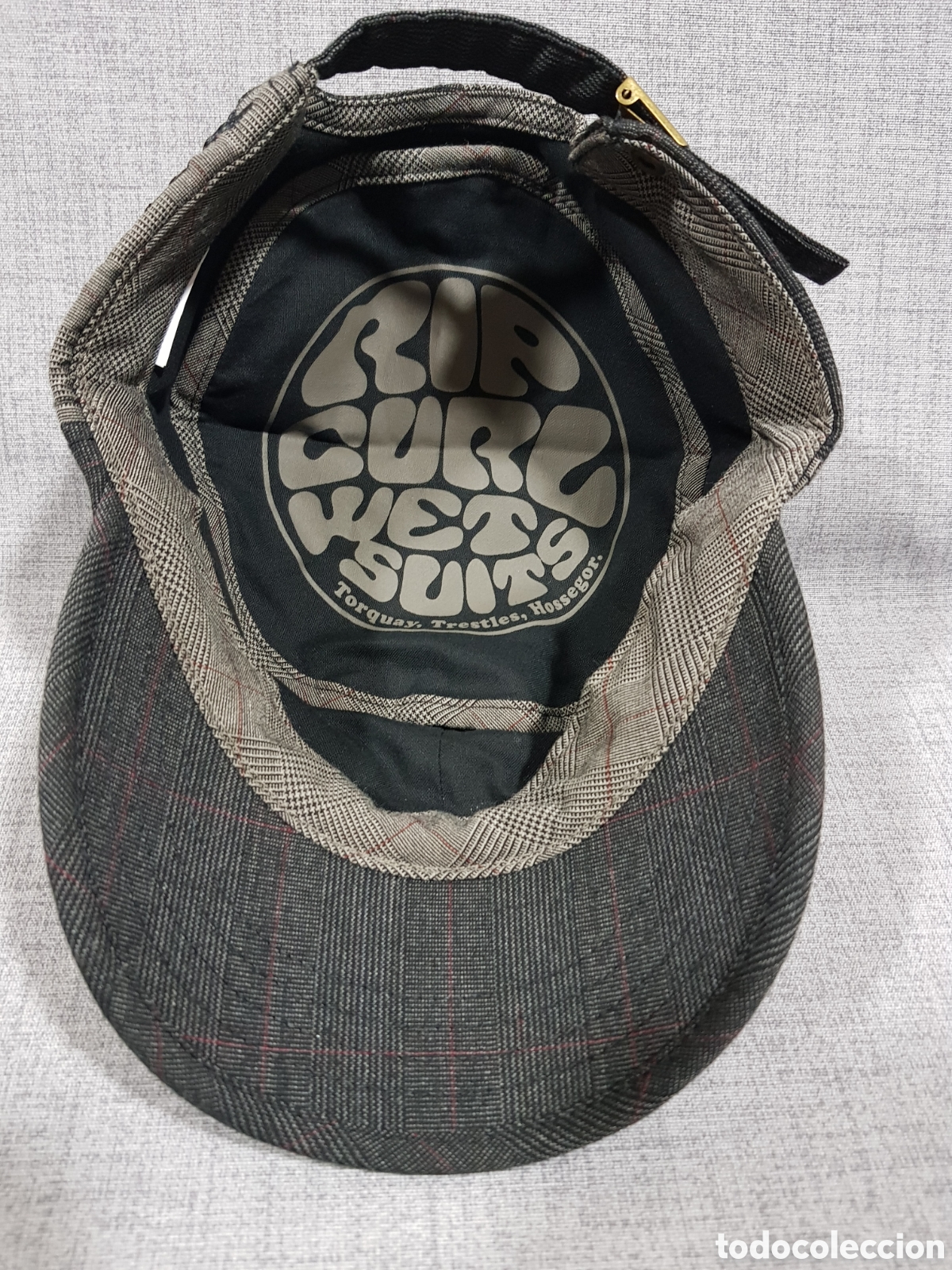 Segunda mano: GORRA GRIS RIP CURL. LOGO BORDADO. - Foto 6