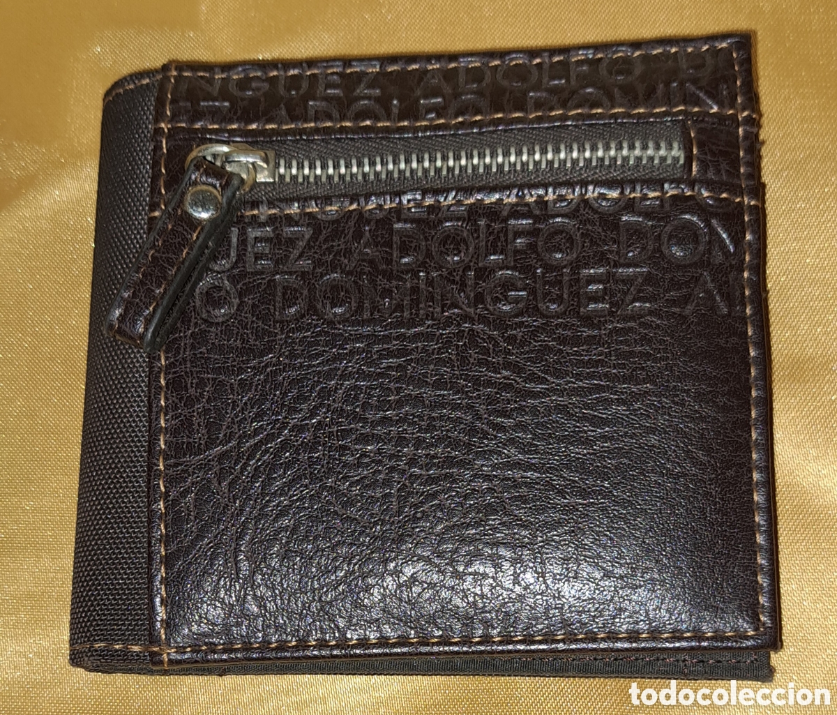 Segunda mano: ADOLFO DOM&Iacute;NGUEZ CARTERA BILLETERA MONEDERO - Foto 5
