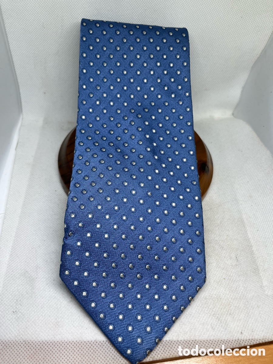 Segunda mano: CORBATA EMIDIO TUCCI CORTE INGL&Eacute;S SEDA/ALGODON - Foto 1
