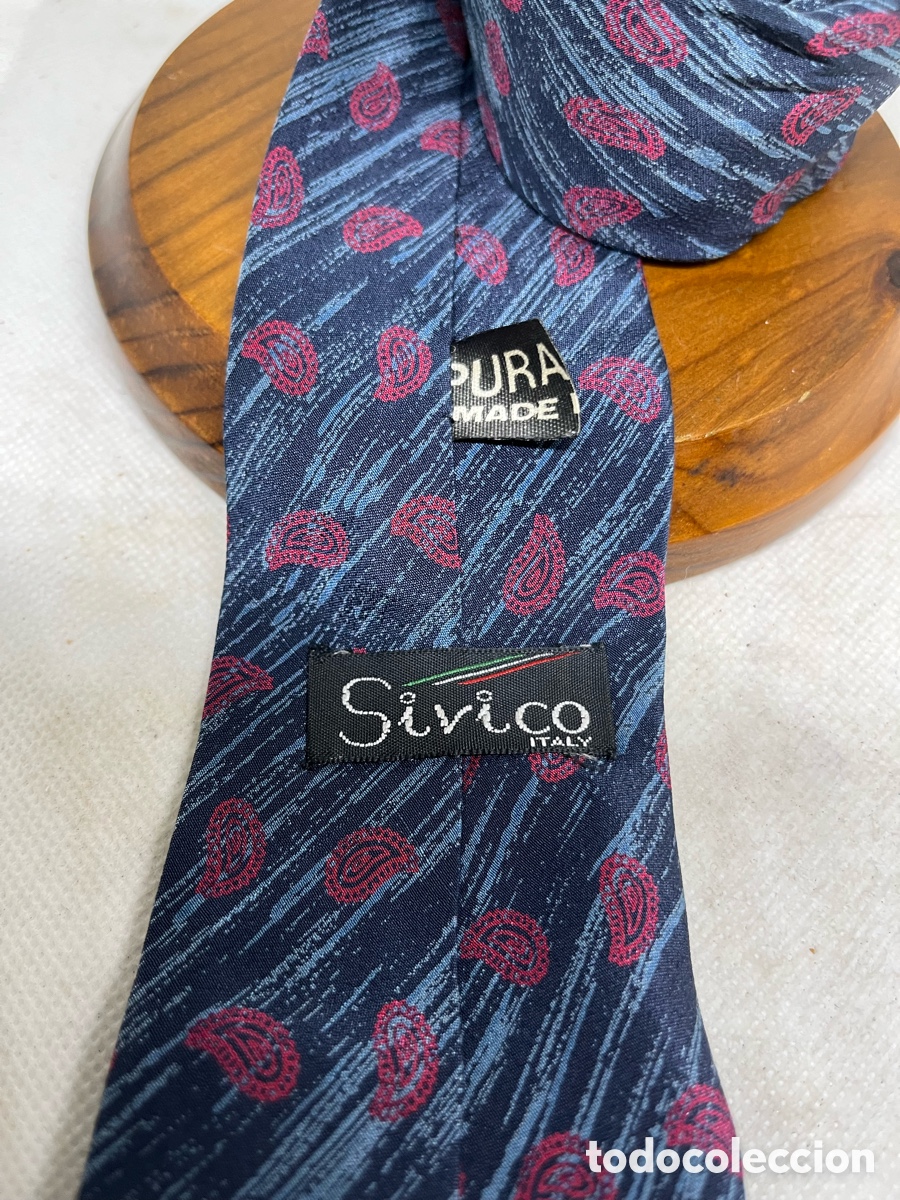 Segunda mano: CORBATA SIVICO Italia 100% SEDA - Foto 2