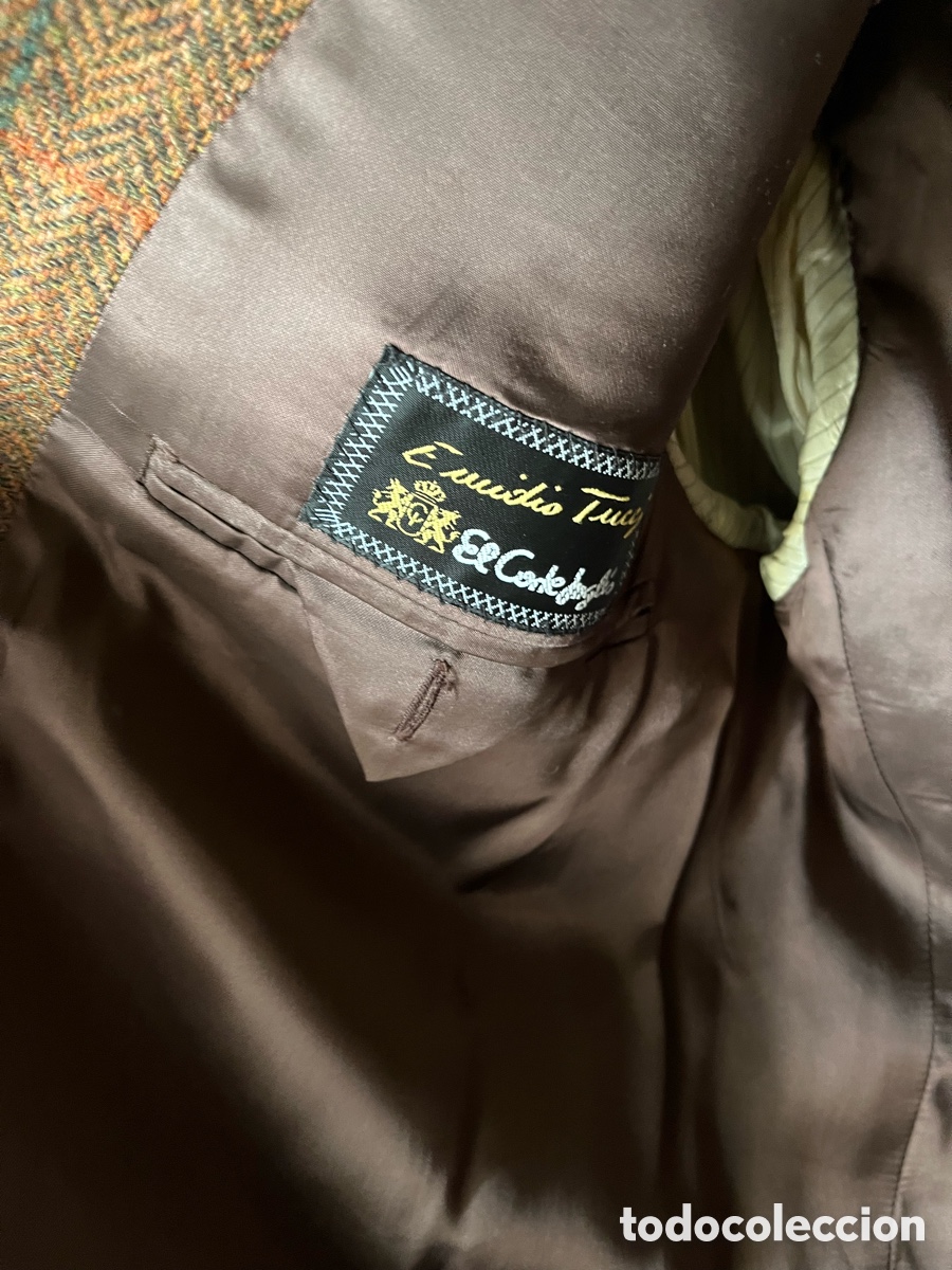 Segunda mano: CHAQUETA PA&Ntilde;O INGLES CON CODERAS DEL CORTE INGL&Eacute;S - Foto 5