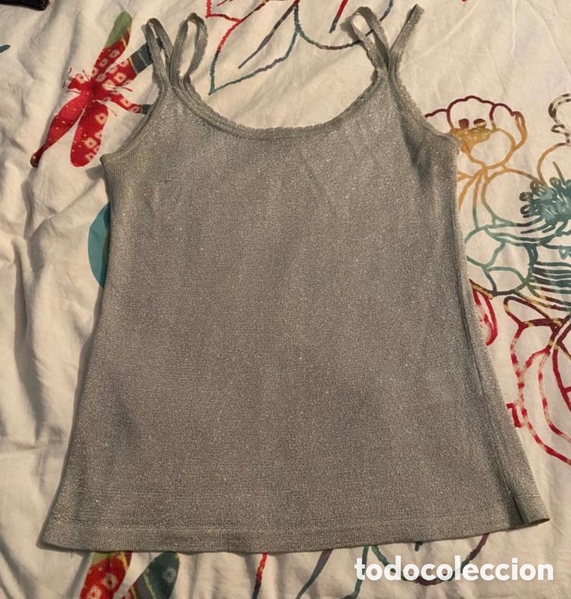 Segunda mano: Top Plateado - Foto 1