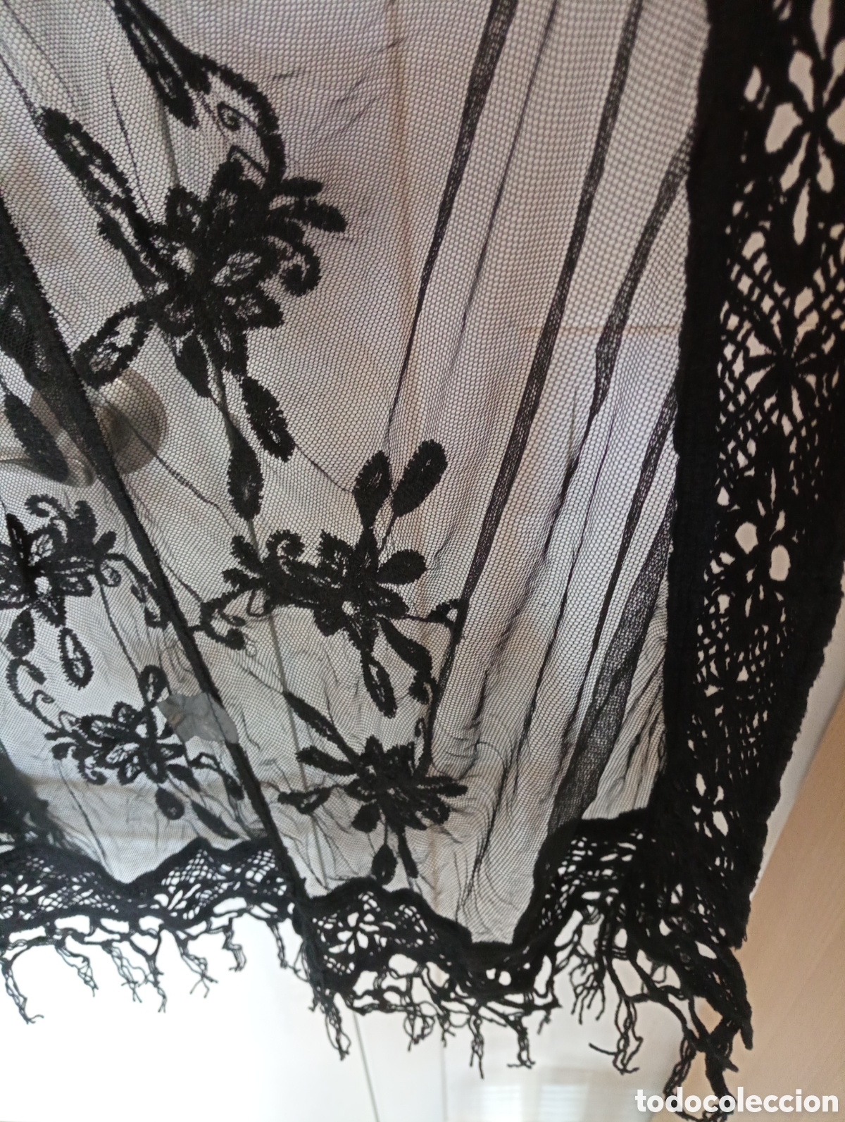 Segunda mano: Chal para chilaba negro - Foto 4