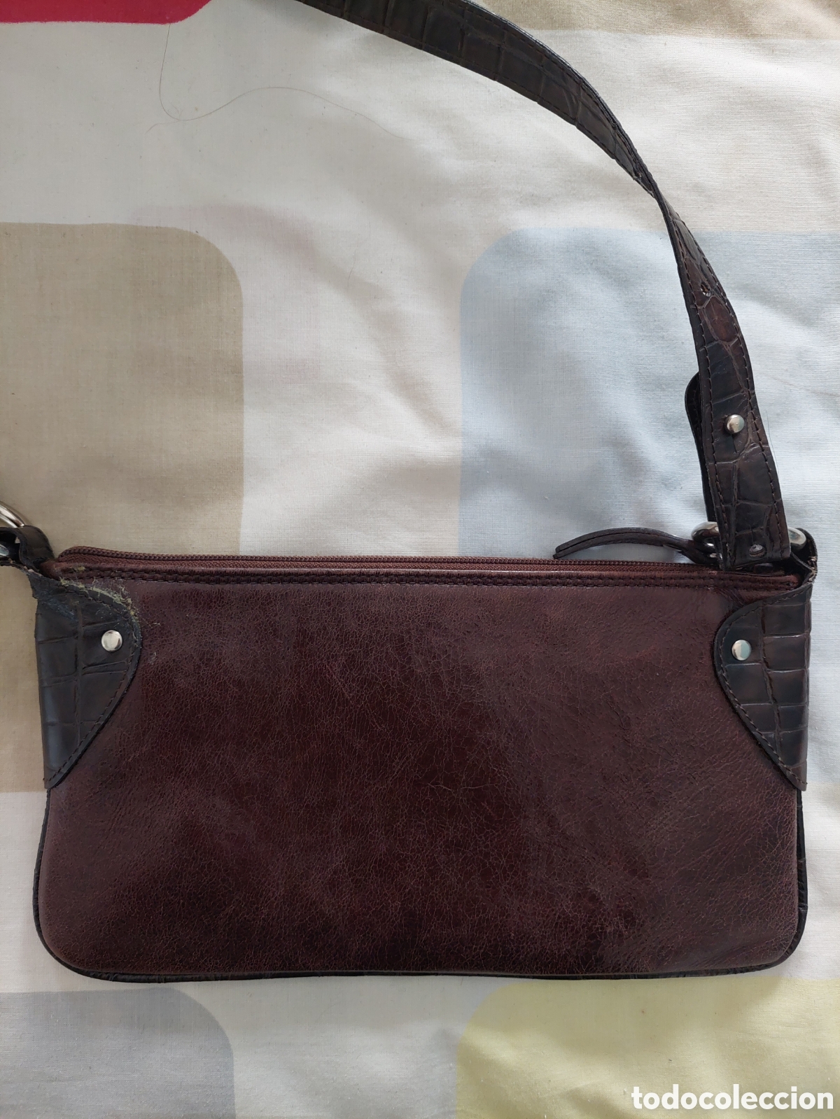 Segunda mano: Bolso de mano Marr&oacute;n - Foto 1