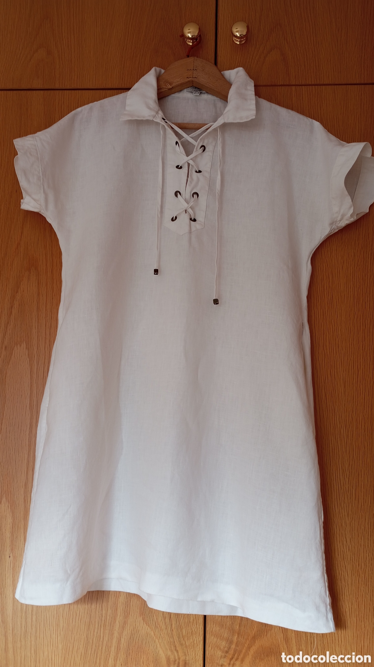 Segunda mano: Vestido Blanco lino - Foto 2