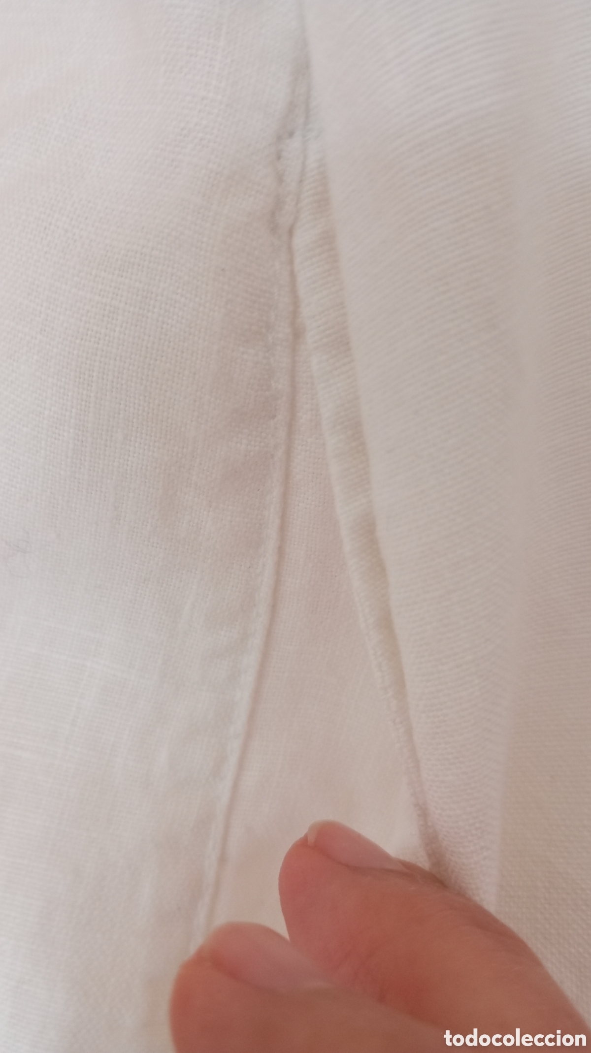 Segunda mano: Vestido Blanco lino - Foto 4