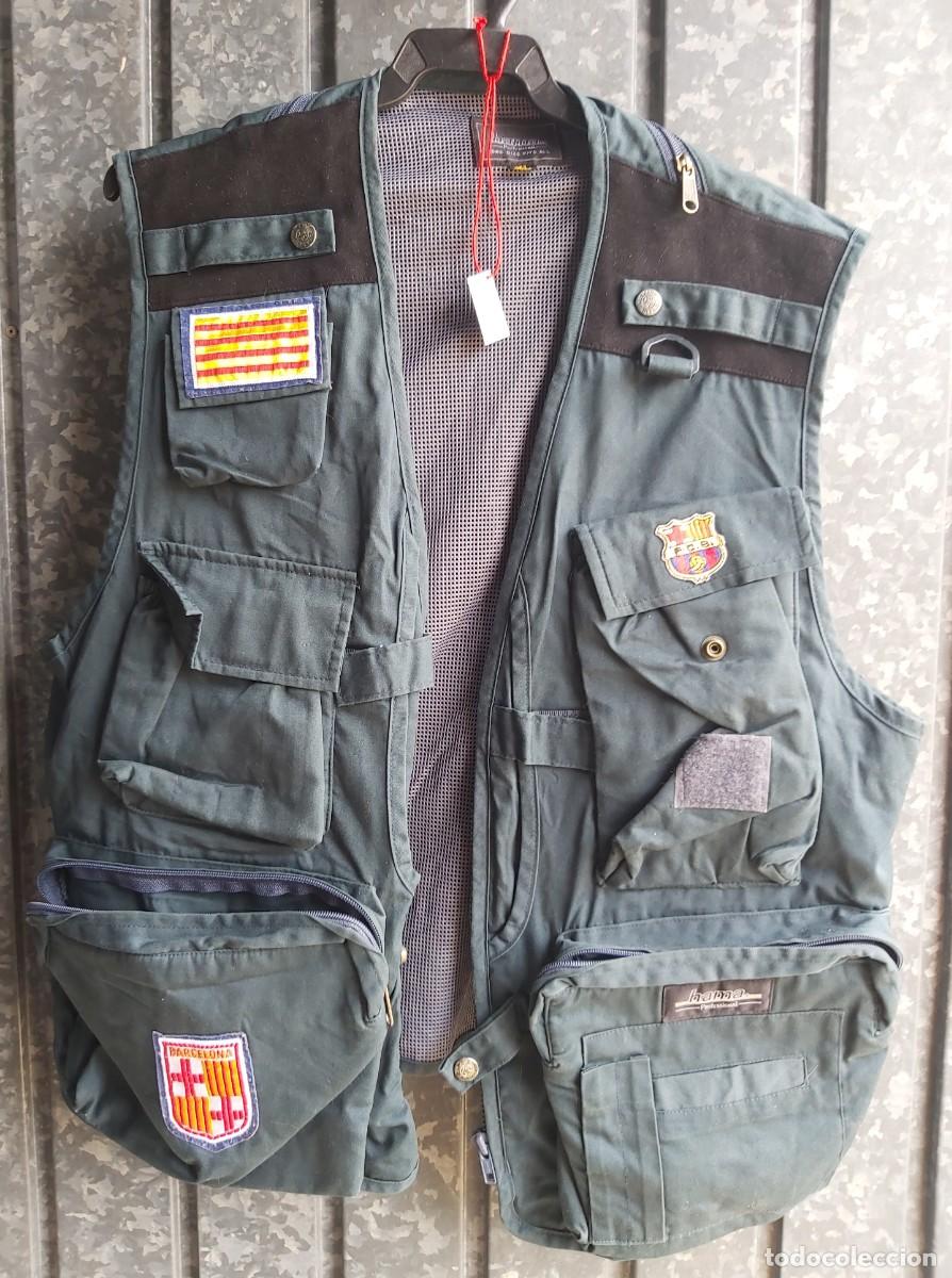 Segunda mano: Chaleco con parches del Bar&ccedil;a, talla XL - Foto 1