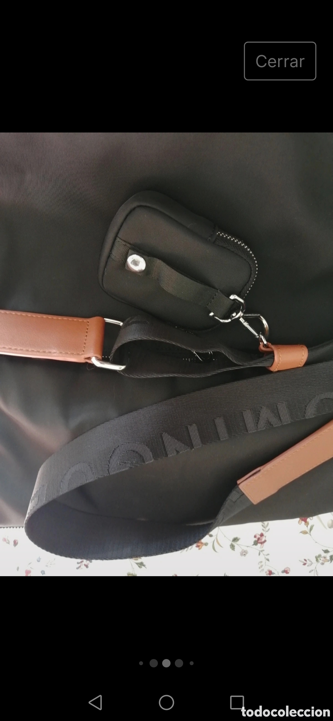 Segunda mano: Bolso de nylon negro de Adolfo Dominguez - Foto 5