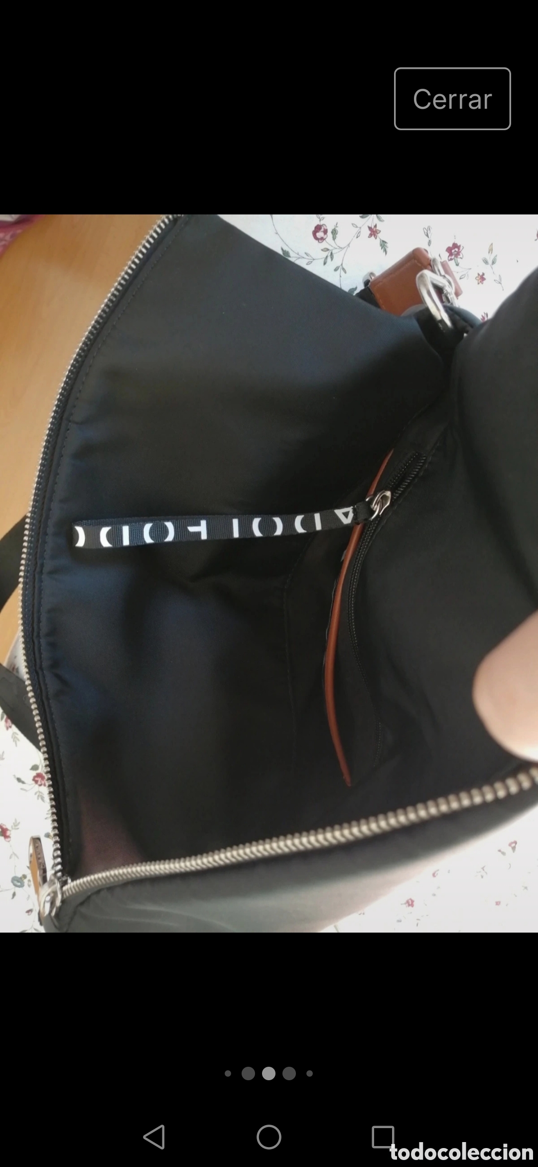 Segunda mano: Bolso de nylon negro de Adolfo Dominguez - Foto 9