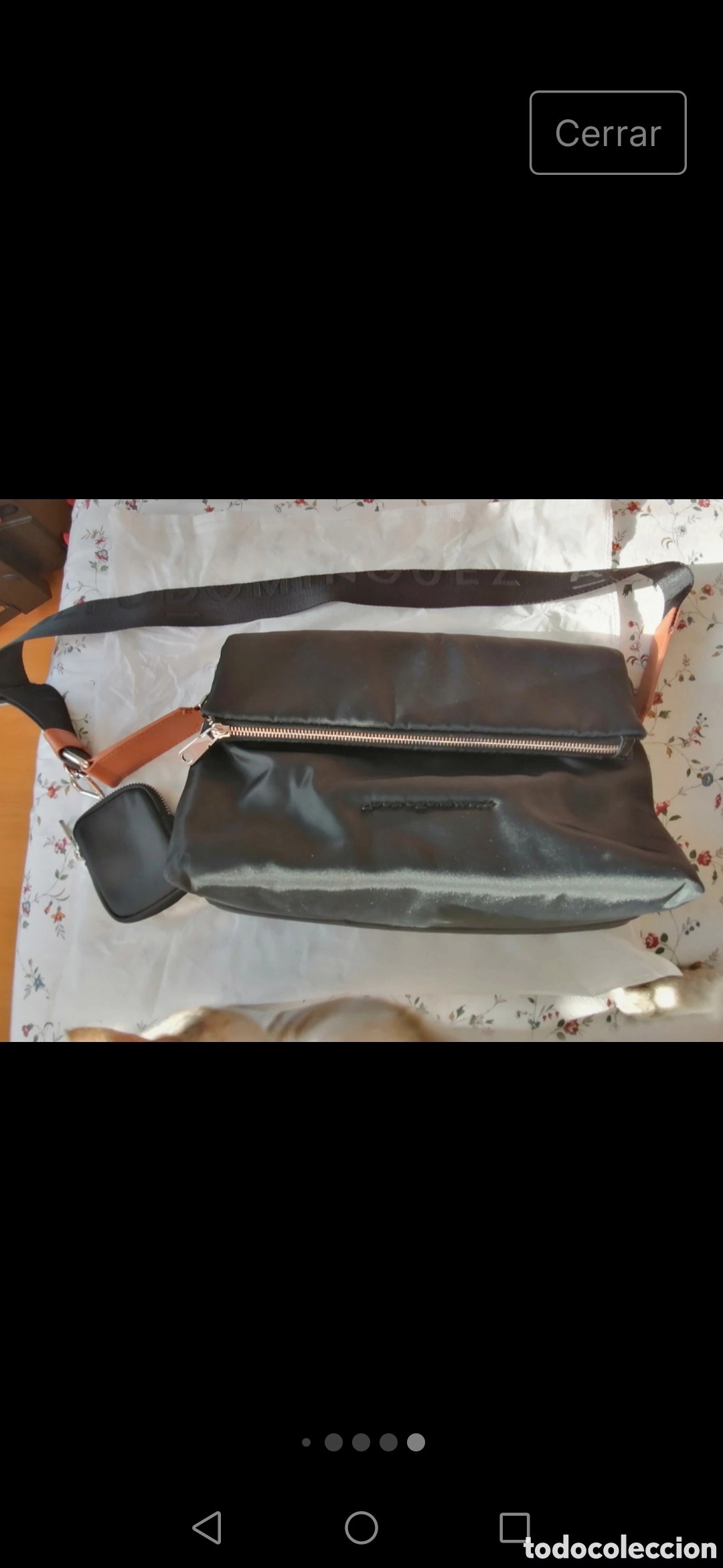 Segunda mano: Bolso de nylon negro de Adolfo Dominguez - Foto 10