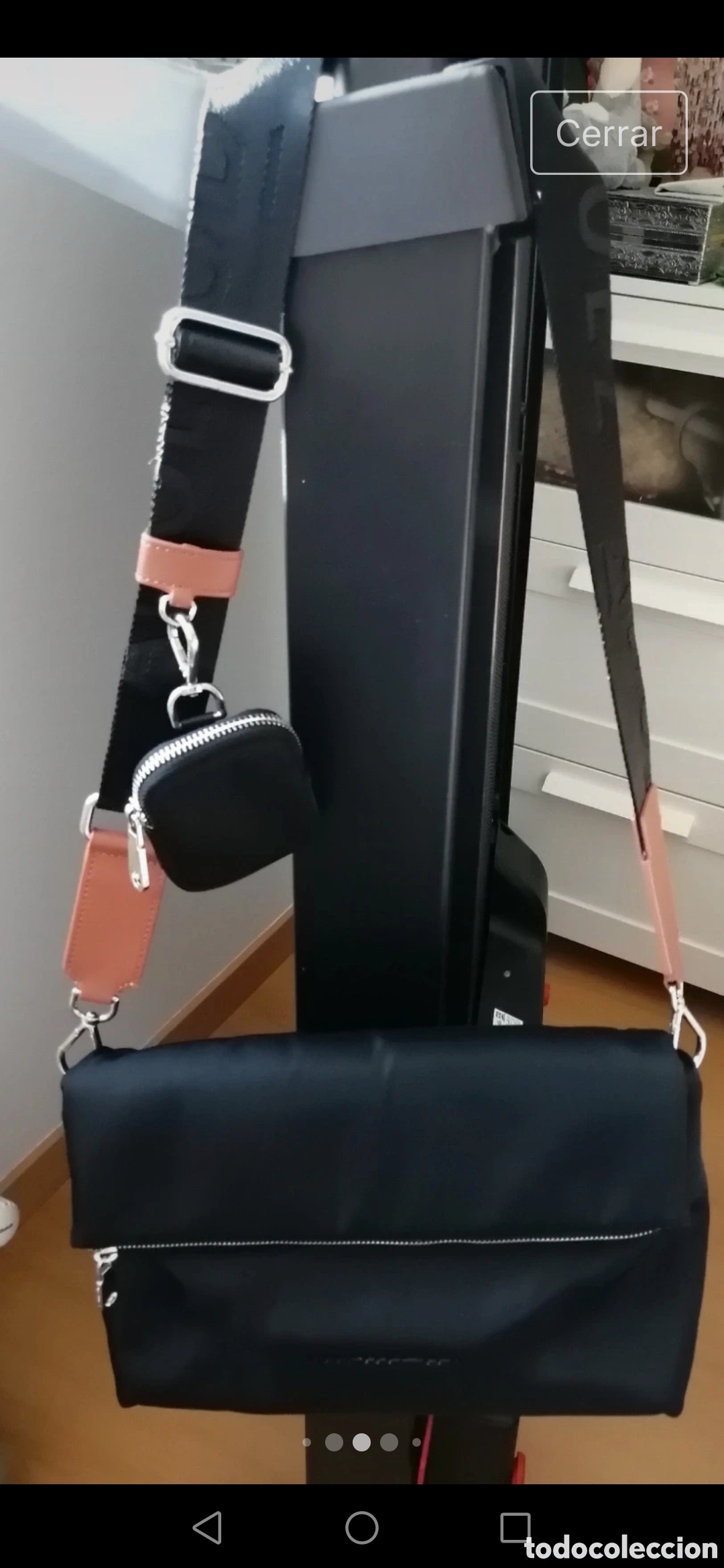 Segunda mano: Bolso de nylon negro de Adolfo Dominguez - Foto 11