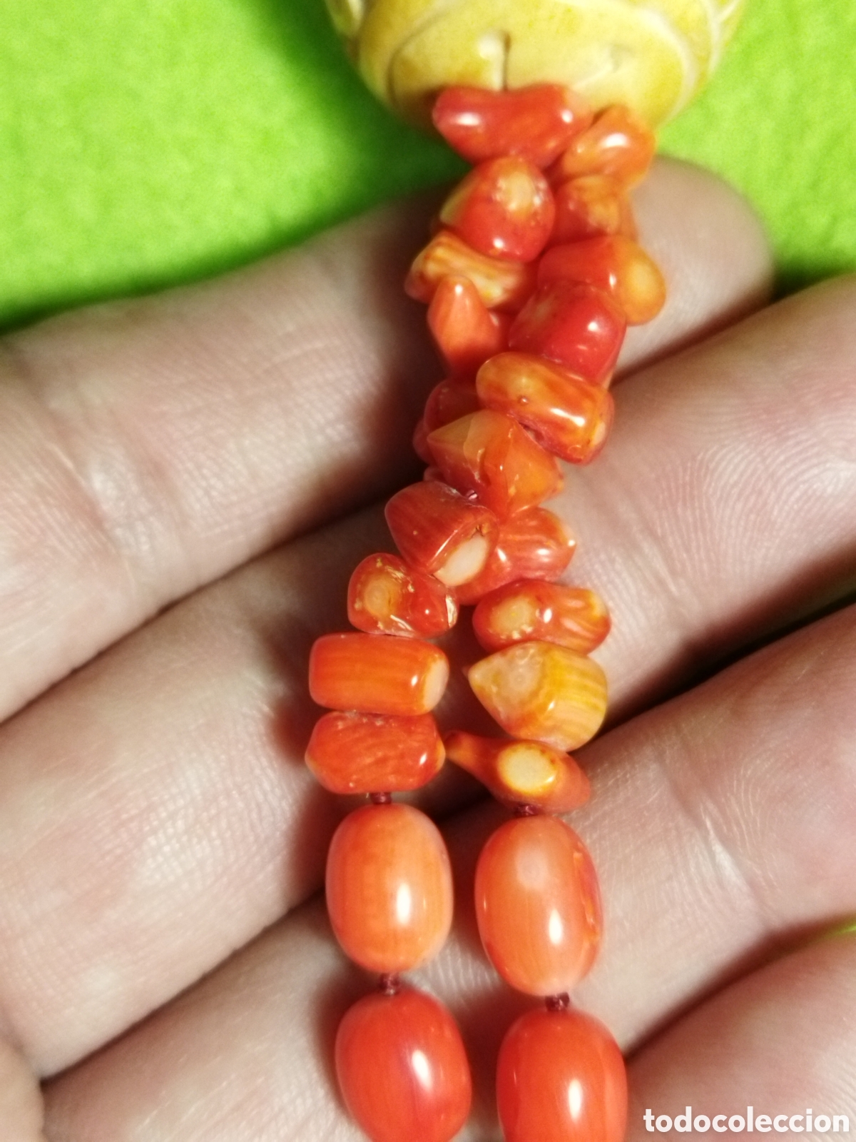 Segunda mano: Collar coral y hueso - Foto 3