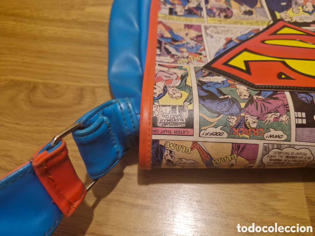 Segunda mano: BANDOLERA PIEL C&Oacute;MIC SUPERMAN - Foto 7